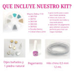 Kit Crea tus Pulseras con mostacillas Miyuki, cristales y chiches - Imagen 2