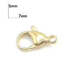 Broche langosta Acero Dorado