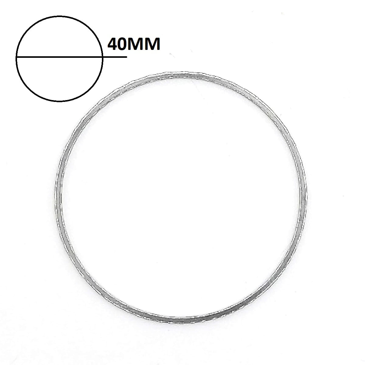 AA540.jpg Argolla Acero 40mm - Imagen 1