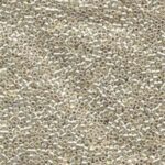 Miyuki Delica DB035  Plateado Galvanizada