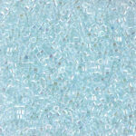 Miyuki Delica DB083  Blanco Aurora Boreal, Brillante