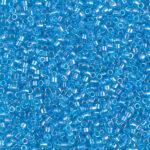 Miyuki Delica DB1249  Azul, Celeste Aurora Boreal, Brillante