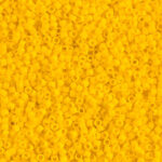 Miyuki Delica DB1582  Amarillo Mate ( Opaco )