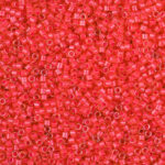 Miyuki Delica DB2051  Rojo, Rosado Brillante