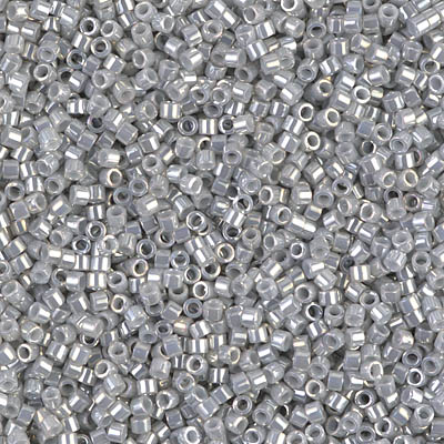 DB252.jpg Miyuki Delica DB252 Gris, Plateado Brillante - Imagen 1