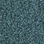 Miyuki Delica DB264  Azul, Celeste, Verde Brillante