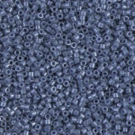 Miyuki Delica DB267  Azul, Gris Aurora Boreal, Brillante