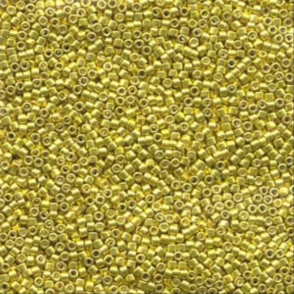 DB424.jpg Miyuki Delica DB424 Amarillo, Dorado Brillante - Imagen 1