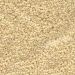 Miyuki Delica DB883  Beige, Blanco Mate ( Opaco )