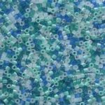 Miyuki Delica DBMIX9034  Azul, Celeste, Morado, Verde