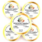 Kit Alambres Americraft Gold 5 rollos