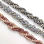 Kit 6 tiras Cristal Checo 4mm