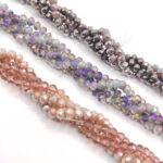 Kit 6 tiras Cristal Checo 6mm
