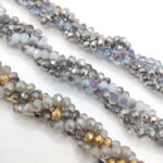 Kit 6 tiras Cristal Checo 6mm