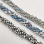 Kit 6 tiras Cristal Checo 4mm
