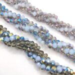 Kit 6 tiras Cristal Checo 6mm