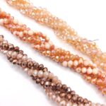 Kit 6 tiras Cristal Checo 4mm