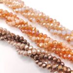 Kit 6 Tiras de Cristal Checo 6mm