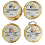 Kit 4 Alambres Dorado Americraft: bisuteria