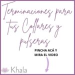 TERMINACIONES PARA TUS JOYAS