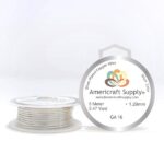 Alambre para bisuteria Plateado Cal16