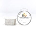 Alambre para bisuteria Plateado Cal26