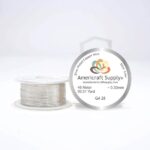 Alambre Americraft, Cal. 28  Plateado