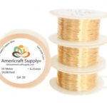 Alambre Americraft, Cal. 30  Dorado Soft