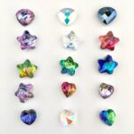 Kit cristales Corazon estrella y Gota