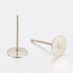Bases para pegar 8mm dorada