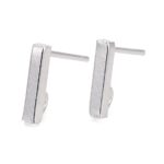 Bases de Acero color Plata 925 Palito BA47P