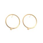 Bases de Acero Dorado Circular BA56D