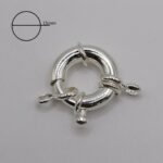 Broche Timón Baño Plata