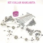 COLLAR MARGARITA: TEJIDO CROCHET CON FLORES - Imagen 2
