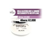 Hilo Acero Negro recubierto