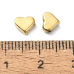 Separador Acero Dorado Corazón 5mm - Imagen 3