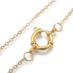 Broche Timón Acero Dorado - Imagen 2